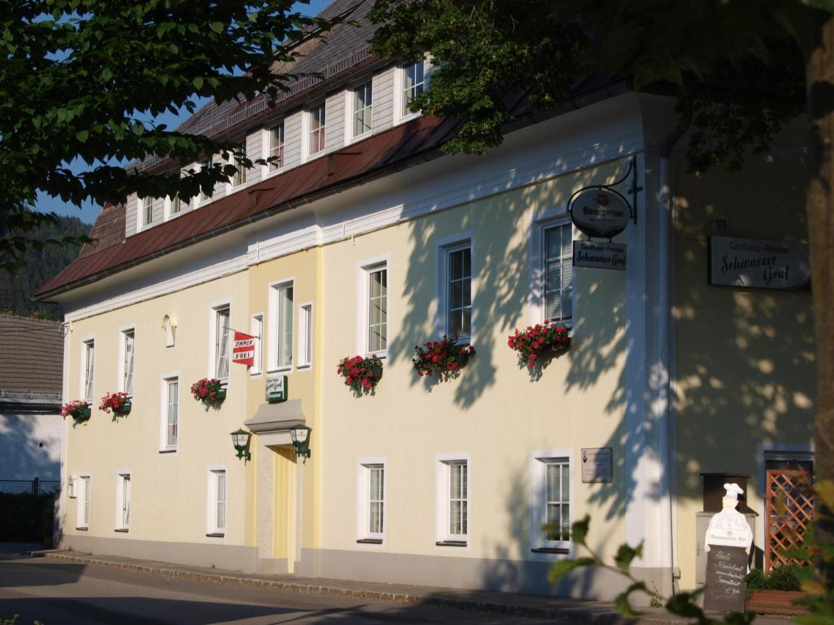 Gasthaus-Pension Schwarzer Graf วินดิชการ์สเทิน ภายนอก รูปภาพ